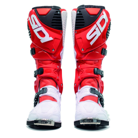 BOTTES SIDI CROSSFIRE 3 ROUGE/BLANC