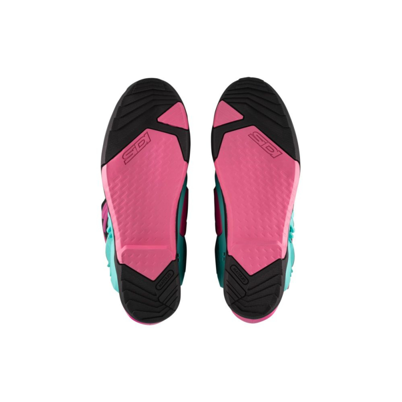 BOTTES SIDI CROSSAIR VERT/ROSE