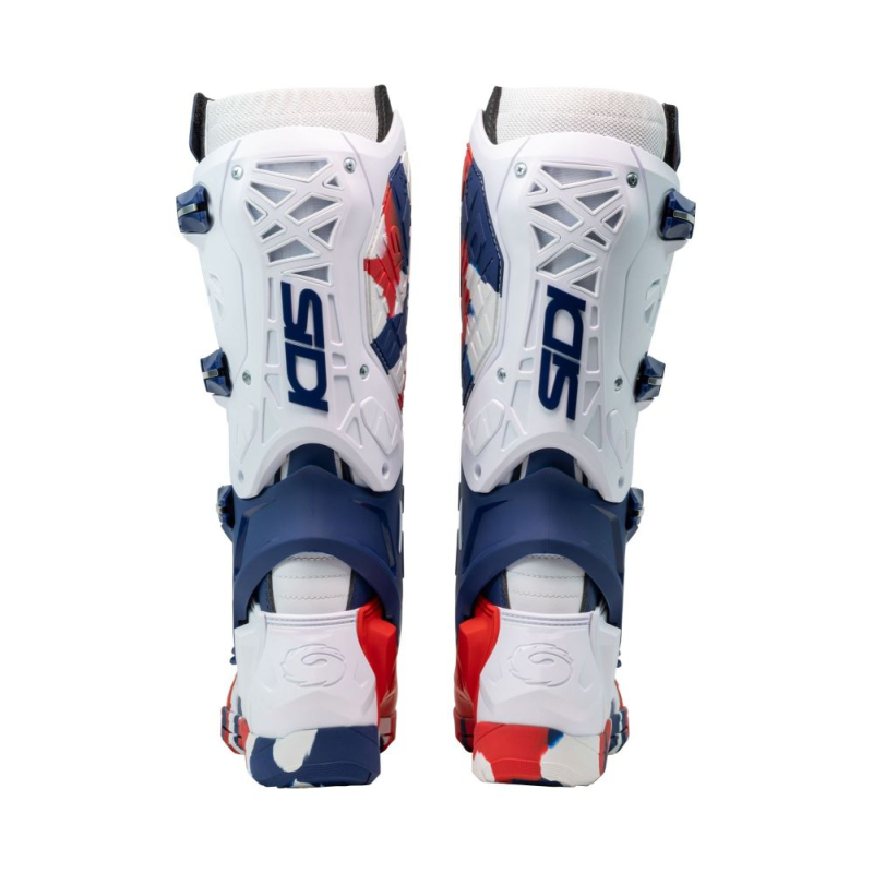 BOTTES SIDI CROSSAIR X BLEU/BLANC/ROUGE