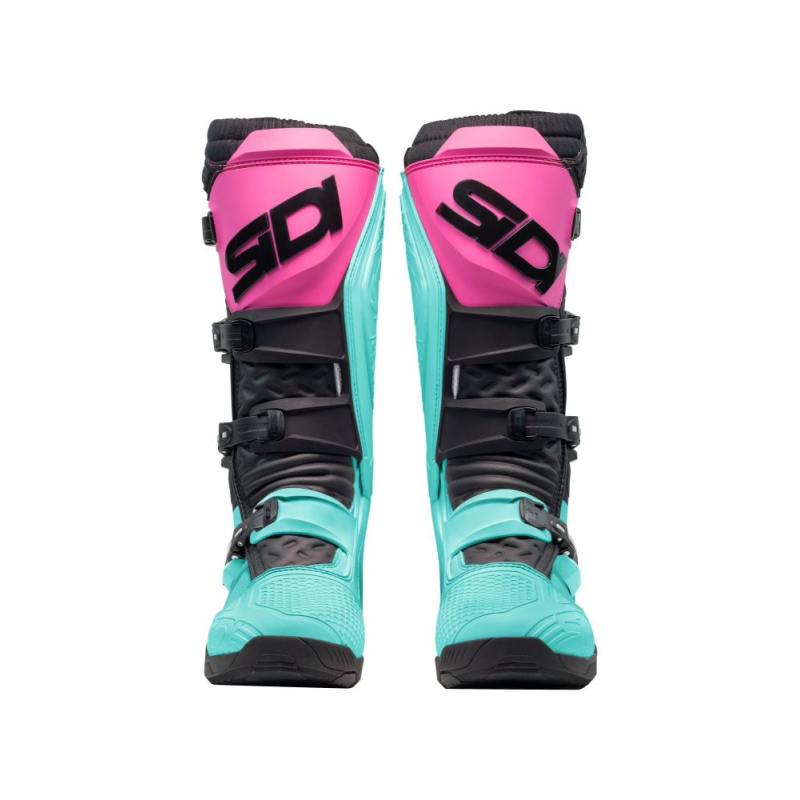 BOTTES SIDI X POWER SC VERT/ROSE