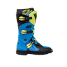 BOTTES SIDI FLAME JUNIOR BLEU/JAUNE