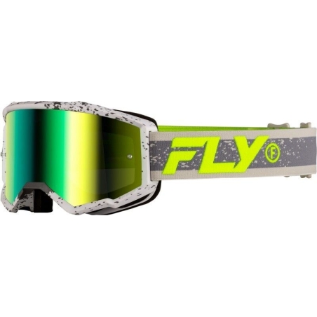 MASQUE MOTOCROSS FLY ZONE DARK GRIS