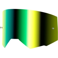 ECRAN MOTOCROSS FLY IRIDESCENT VERT MIROIR