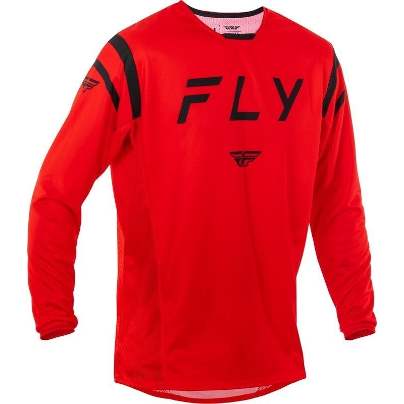 MAILLOT MOTOCROSS FLY KINETIC CENTER ROUGE/NOIR