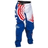 PANTALON MOTOCROSS ENFANT FLY F-16 ROUGE/BLANC/BLEU