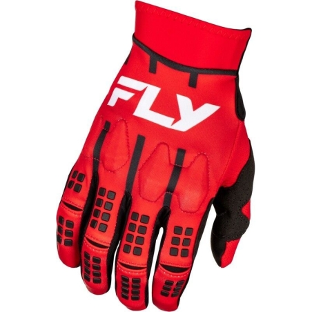 GANTS MOTOCROSS FLY EVO DST ROUGE/BLANC/BLEU