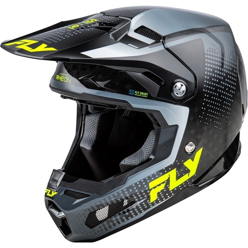 CASQUE MOTOCROSS FLY FORMULA S CARBONE PROTOCOL GRIS