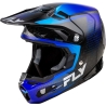 CASQUE MOTOCROSS FLY FORMULA S CARBONE PROTOCOL BLEU