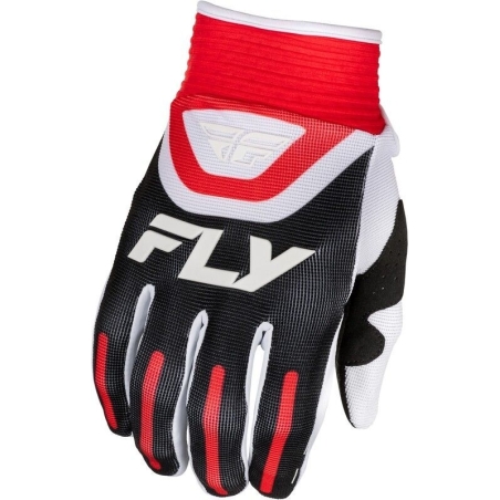 GANTS MOTOCROSS FLY F-16 NOIR/ROUGE/BLANC