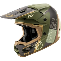 CASQUE MOTOCROSS FLY KINETIC RALLY MATT MOSS KAKI