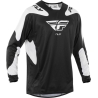 MAILLOT MOTOCROSS ENFANT FLY KINETIC STOKE NOIR/BLANC