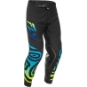 PANTALON MOTOCROSS FLY EVO DST ZEN NOIR/BLEU/JAUNE