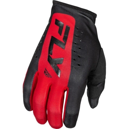 GANTS MOTOCROSS FLY LITE NOIR/ROUGE