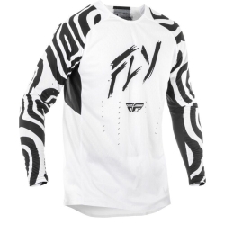 MAILLOT MOTOCROSS FLY EVO DST ABYSS BLANC/NOIR