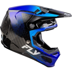 CASQUE MOTOCROSS FLY FORMULA S CARBONE PROTOCOL BLEU