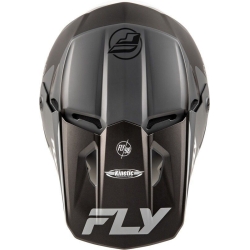 CASQUE MOTOCROSS FLY KINETIC RALLY MAT NOIR / BLANC