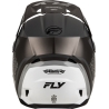 CASQUE MOTOCROSS FLY KINETIC RALLY MAT NOIR / BLANC