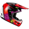 CASQUE MOTOCROSS FLY KINETIC RALLY ROUGE/NOIR/BLANC