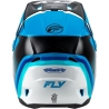 CASQUE MOTOCROSS FLY KINETIC RALLY BLEU/NOIR/BLANC