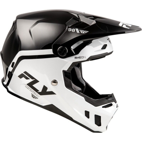 CASQUE MOTOCROSS FLY FORMULA CC OBJECTIVE NOIR/BLANC