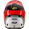 CASQUE MOTOCROSS FLY KINETIC RALLY ROUGE/NOIR/BLANC