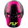 CASQUE MOTOCROSS FLY FORMULA CC UNDERGLOW NOIR/ROSE/BLEU