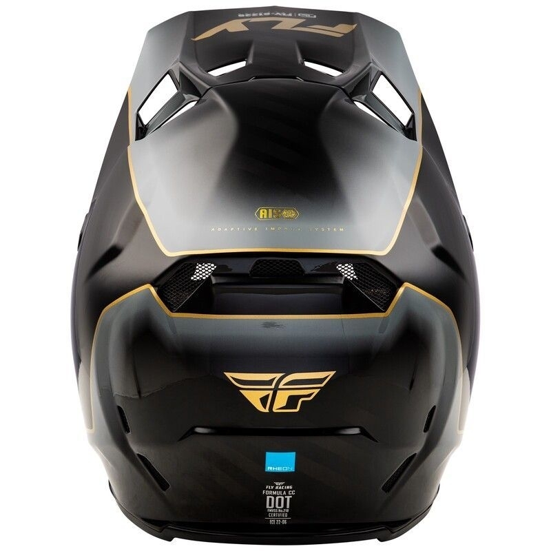 CASQUE MOTOCROSS FLY FORMULA CC UNDERGLOW NOIR/GRIS/OR