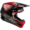 CASQUE MOTOCROSS FLY FORMULA S CARBONE PROTOCOL ROUGE