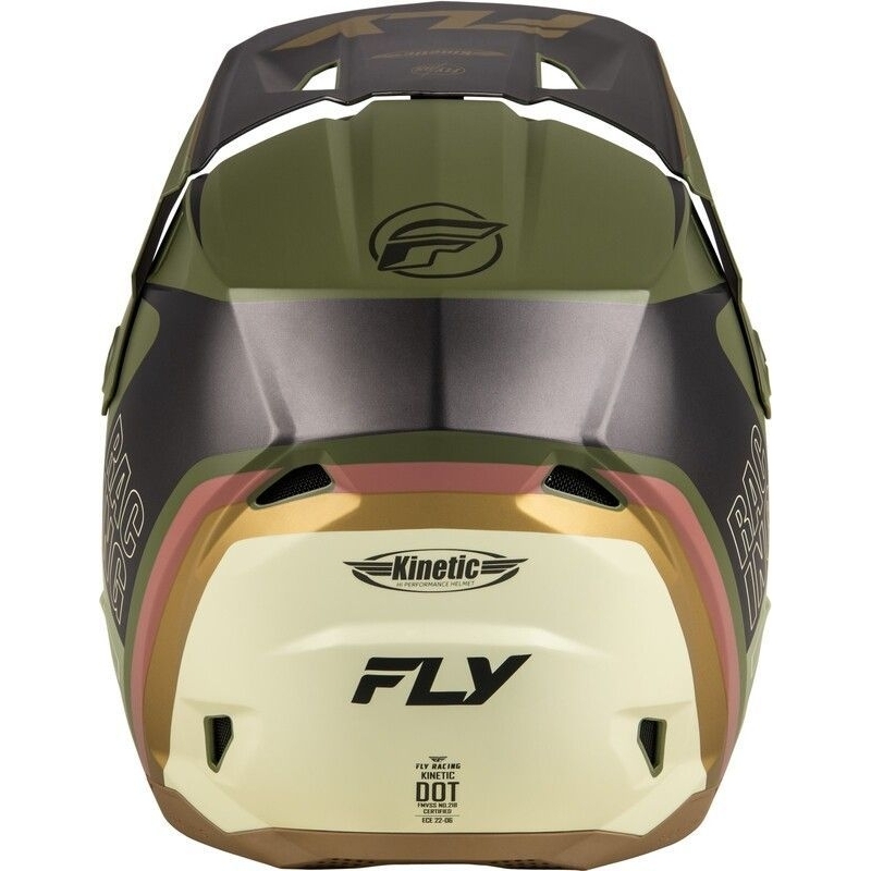 CASQUE MOTOCROSS FLY KINETIC RALLY MATT MOSS KAKI