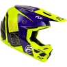 CASQUE MOTOCROSS FLY KINETIC RALLY BLEU / JAUNE