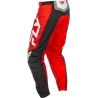 PANTALON MOTOCROSS FLY F-16 NOIR/ROUGE/BLANC