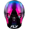 CASQUE MOTOCROSS FLY FORMULA S CARBONE PROTOCOL BLEU/ROSE