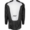 MAILLOT MOTOCROSS ENFANT FLY KINETIC STOKE NOIR/BLANC