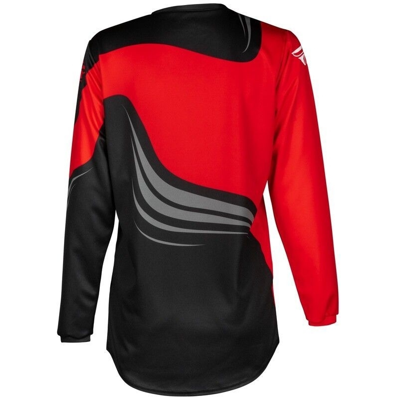 MAILLOT MOTOCROSS ENFANT FLY F-16 NOIR/ROUGE/BLANC