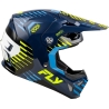 CASQUE MOTOCROSS FLY FORMULA CP SLICE BLEU