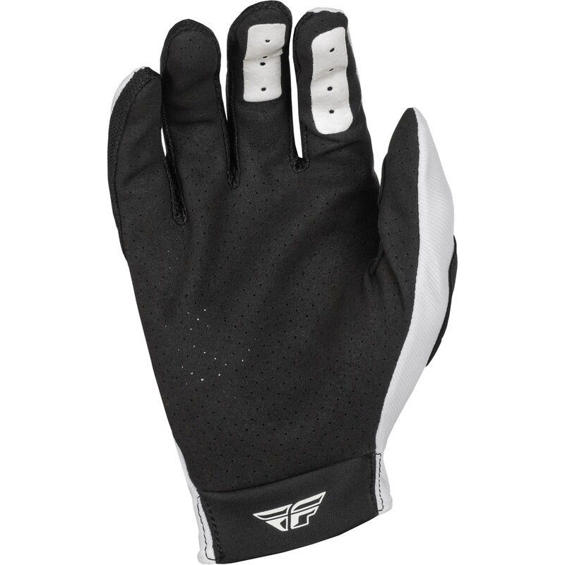 GANTS MOTOCROSS FLY LITE BLANC/NOIR