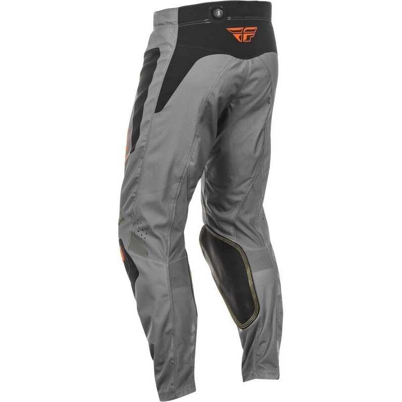 PANTALON MOTOCROSS FLY KINETIC SYM GRIS/ORANGE/NOIR