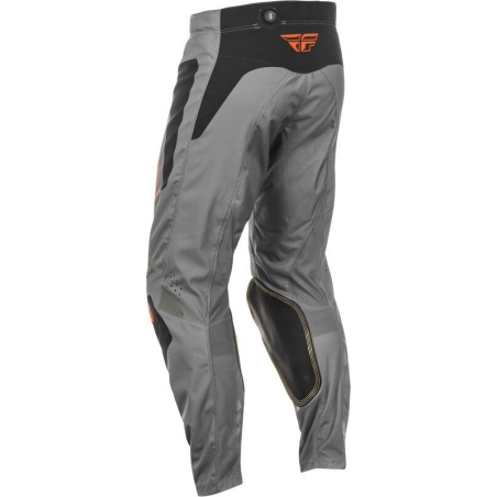 PANTALON MOTOCROSS FLY KINETIC SYM GRIS/ORANGE/NOIR