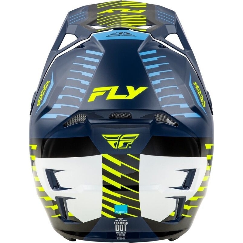 CASQUE MOTOCROSS FLY FORMULA CP SLICE BLEU