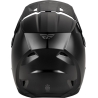 CASQUE MOTOCROSS FLY KINETIC SOLID NOIR MAT