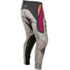 PANTALON MOTOCROSS FLY LITE VICE LIGHT GRIS/ROSE/CORAIL