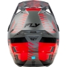 CASQUE MOTOCROSS FLY FORMULA CP SLICE GRIS/ROUGE/NOIR