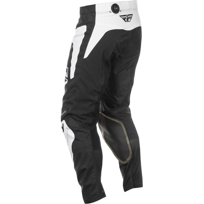 PANTALON MOTOCROSS FLY KINETIC SYM NOIR/BLANC