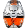 CASQUE MOTOCROSS FLY FORMULA CP SLICE GRIS/ORANGE/NOIR