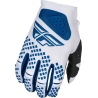 GANTS MOTOCROSS ENFANT FLY KINETIC CENTER BLANC/BLEU