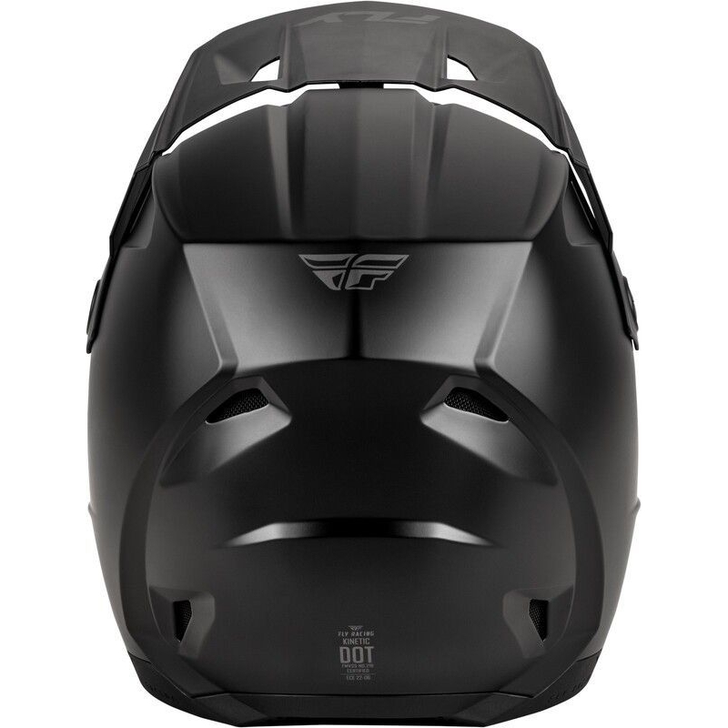 CASQUE MOTOCROSS ENFANT FLY KINETIC SOLID NOIR MAT