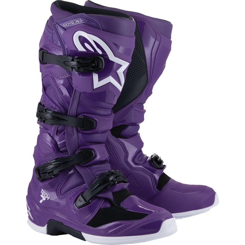 BOTTES MOTOCROSS TECH 7 ALPINESTARS VIOLET