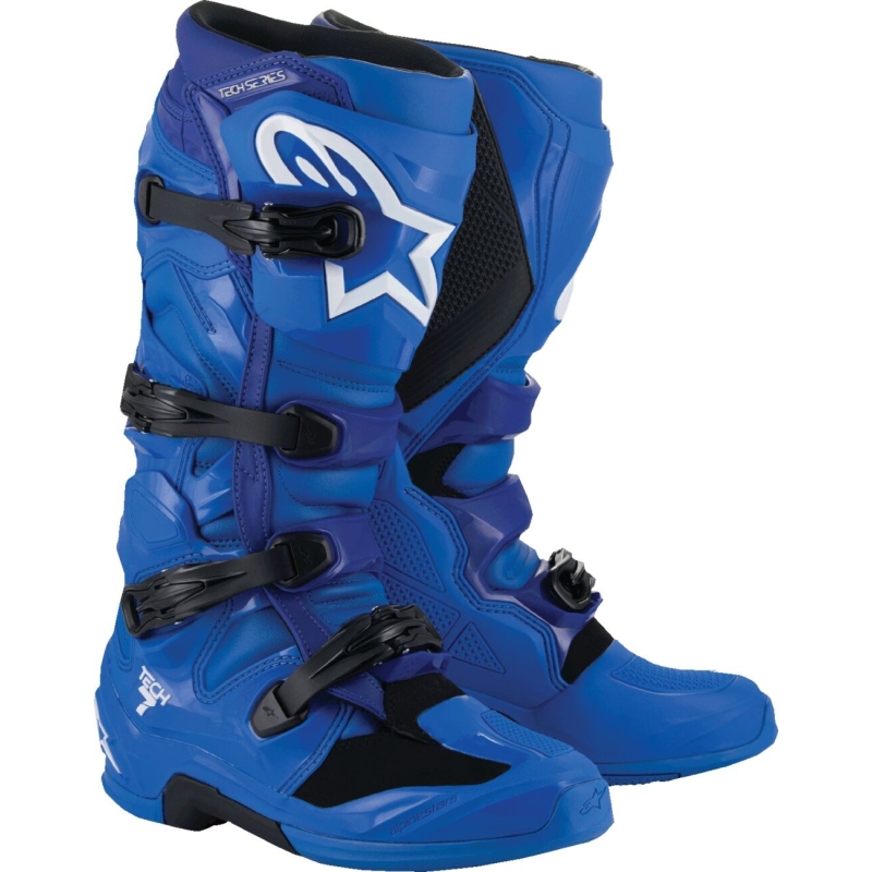 BOTTES MOTOCROSS TECH 7 ALPINESTARS BLEU