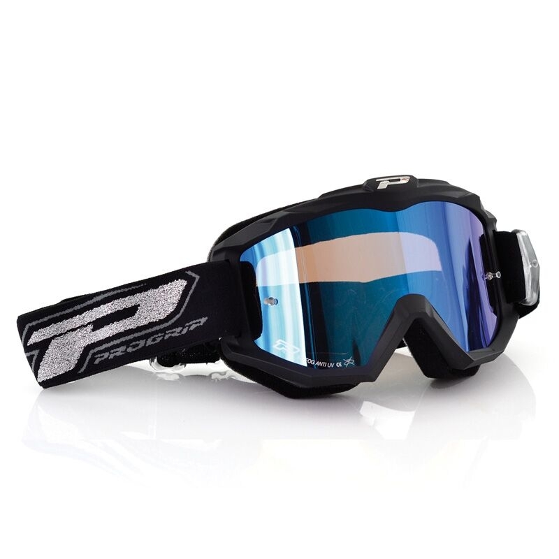 LUNETTE MOTOCROSS PROGRIP 3204 ÉCRAN MIROIR