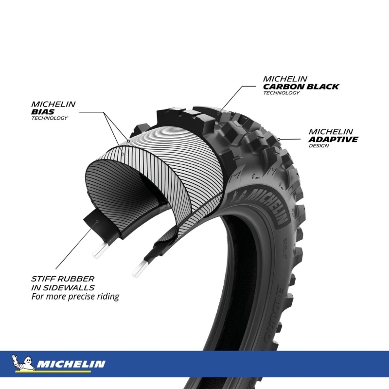 PNEU ENDURO MICHELIN HARD 2 140/80-18